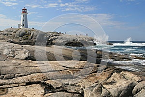 Peggy'cove lighthouse Nova scotia Canada