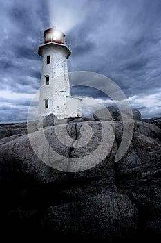 Peggy's Cove lighthouse