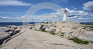 Peggy`s Point Lighthouse, Nova Scotia