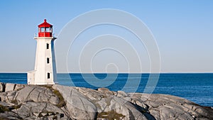 Peggys Cove Lighthouse, Nova Scotia, Canada