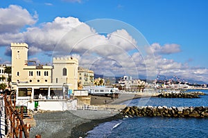Pegli, genoa, italy