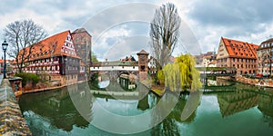 Pegnitz River in Nuremberg