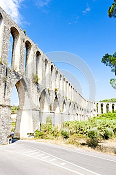 Pegoes Aqueduct, Estremadura, Portugal photo