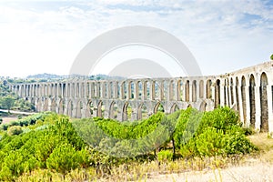 Pegoes Aqueduct, Estremadura, Portugal photo