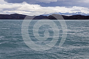 Pehoe lake at Torres del paine