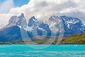 Pehoe Lake, Torres del Paine, Chile