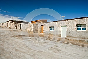 Peine, a little town in the Salar de Atacama Atacama Salt Lake, Atacama desert, Chile