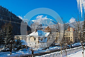 Peisaj de Iarna in Azuga - Winter Scenery in Azuga