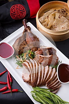 Peking duck chinese dish