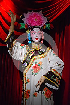 Peking opera puppet photo