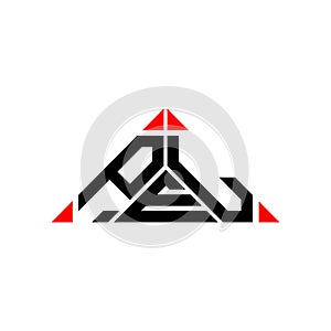 PEL letter logo creative design with vector graphic, PEL