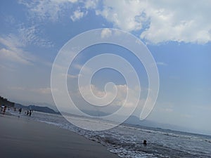 Pelabuhan Ratu beach