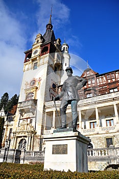 Peles Castle facade