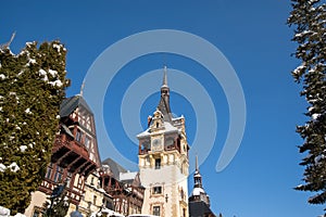 Peles castle in Romania.