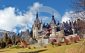 Peles Castle, Romania photo