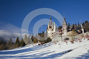 Peles castle in Transylvania