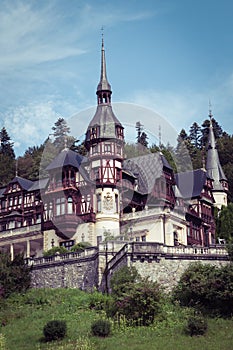 Pelesh castle. Romania