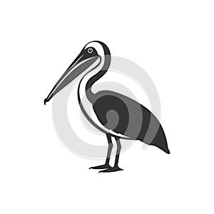 Pelican bird icon