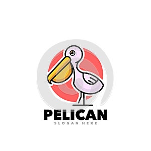 Pelican bird logo