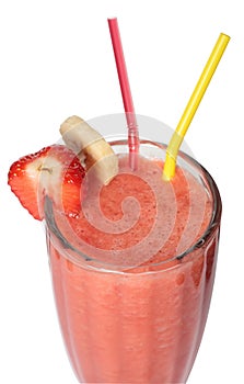 Pelican cocktail on white