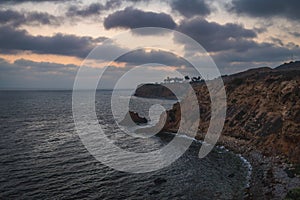 Pelican Cove and Point Vicente after Sunset