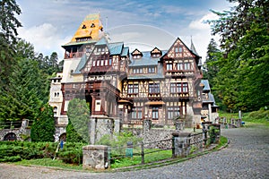 Pelisor museum in Sinaia, Romania.