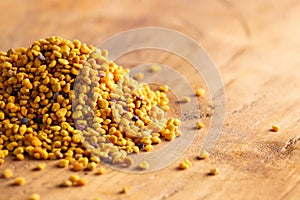 Pellets of Yellow Bee Pollen
