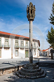 Pelourinho in Pinhel, Portugal