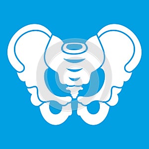 Pelvis icon white