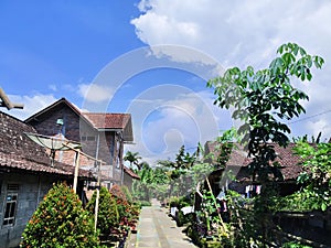 Pemandangan perumahan