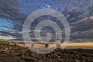 Pemaquid Lighthouse at Sunset