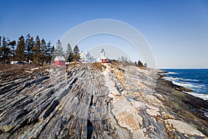 Pemaquid Point Lighthouse, Maine, USA
