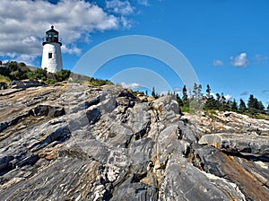 Pemaquid Point Lighthouse near Bristol, Maine