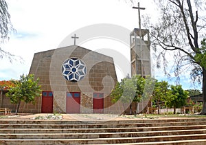 Pemba. The religious building of the temple. Africa, Mozambique photo
