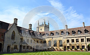 Pembroke College in Cambridge, Great Britain