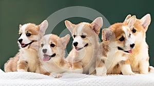 Pembroke Welsh Corgi Dog Outside