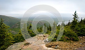 Pemetic Mountain in Acadia National Park