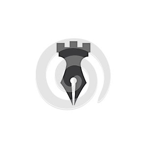 Pen icon symbol vector