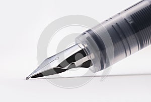 Pen nib isolated on white