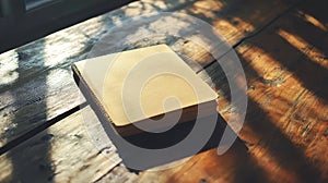 pen notepad on table