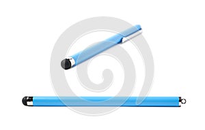 Pen shaped stylus isolated