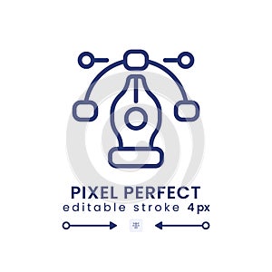 Pen tool cursor linear desktop icon
