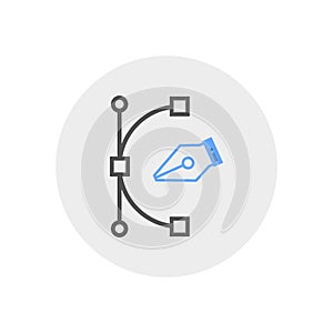 Pen Tool Vector Icon
