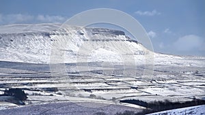 Pen-Y-Ghent a winters view.