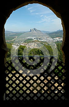 Pena de los enamorados from Alcazaba, Antequera. photo