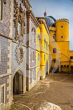 The Pena National Palace - Sintra, Lisbon,Portugal