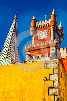 The Pena National Palace - Sintra, Lisbon,Portugal