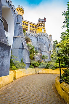 The Pena National Palace - Sintra, Lisbon,Portugal