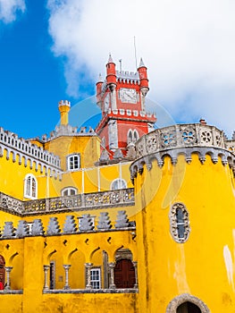 Pena National Palace in Sintra Near Lisbon Portugal