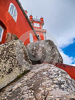 Pena National Palace in Sintra Near Lisbon Portugal